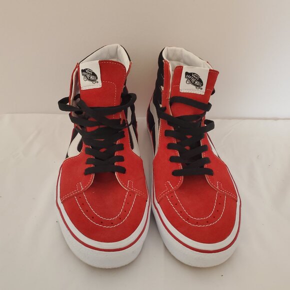 Vans SK8-Hi Lightning Bolt High tops Red Black Seude M11 LN Skate Hi main image 6
